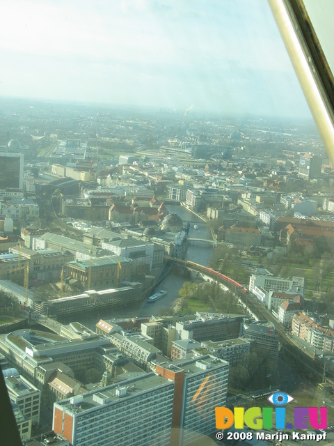 25372 River Spree from Fernsehturm Berlin (TV Tower)